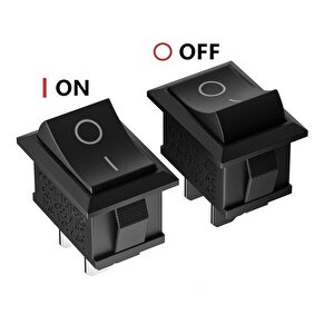 Aç Kapa On/off Mini Anahtar Switch 5 Adet