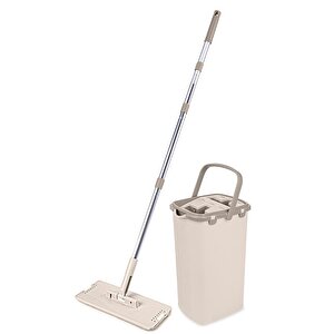 Flr F400 Eko Sihirli Tablet Mop Temizlik Seti Krem