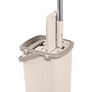 Flr F400 Eko Sihirli Tablet Mop Temizlik Seti Krem