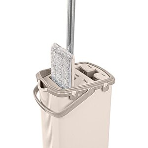 Flr F400 Eko Sihirli Tablet Mop Temizlik Seti Krem