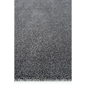 Cool Halı Plain Antrasit Salon Halısı Çocuk Odası Halısı Kesme Yolluk Koridor Halı Dokuma Büyük Halı