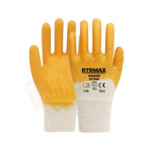 Rtrmax Rh19882 Rt350 No:10 Nitril Kaplı Pamuk Eldiven