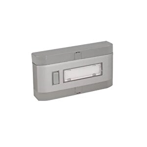 Tahaus Zi̇l Butonu Gri̇ Tekli̇