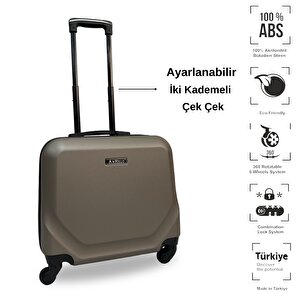 Anhelo Traveller Abs Hostes-pilot Boy Valiz Vizon