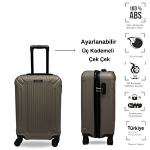 Anhelo Castle Abs Küçük (kabin) Boy Valiz Gold