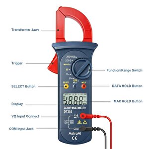 Dijital Pensmetre 2000 Counts Test Cihazi Dt202