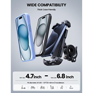 Lamicall Motosiklet Ve Bisiklet Telefon Tutucu Ayarlanabilir Bp03b