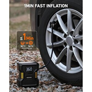 Hizli Lastik Sisirme Pompasi Isikli 150psi Jy21p160-12