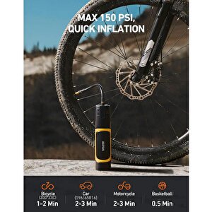 Sarjli Lastik Sisirme Pompasi 4500mah 150psi Ok81