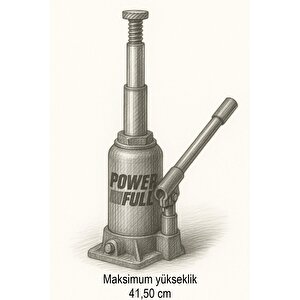 8 Ton Çift Kademeli Hidrolik Şişe Kriko