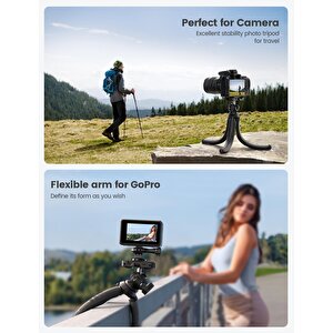 Lamicall Cep Telefonu Ve Kamera Uzaktan Kumandali Selfie Çubugu Tripod Sttp02