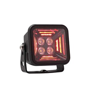 Off-road Led Lamba Dark Knight Fortex Red 38w 809255