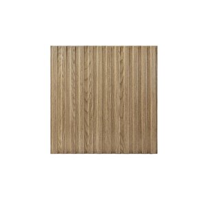 1m² (50cmx50cm 4 Adet)kahverengi 3d Abs Pvc Malzeme Dayanıklı Duvar Paneli Silinebilir Lambiri Panel