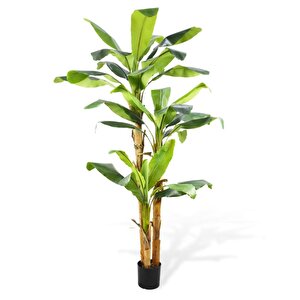 Yapay Ağaç Dev Muz Ağacı Yapay Starliçe 280cm 3 Gövdeli