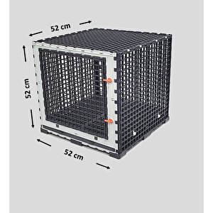 , 52cm X 52cm X 52cm Temizlik Tavalı, Kedi, Köpek, Tavşan, Kuş, Hamster, Ginepig, Civciv, Kafesi