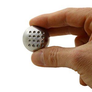 Noktalı Mantar Düğme Kulp Mobilya Mutfak Çekmece Dolap Dolabı Kapak Kulpu Kulbu Krom Metal Kulpları