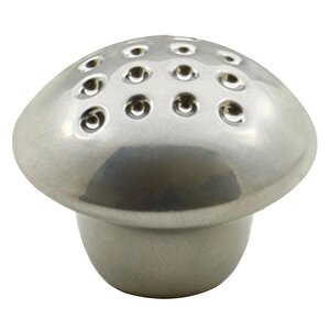 Noktalı Mantar Düğme Kulp Mobilya Mutfak Çekmece Dolap Dolabı Kapak Kulpu Kulbu Krom Metal Kulpları
