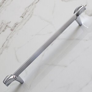 Duru 128 Mm Metal Kulp Mobilya Mutfak Dolabı Kulpları Çekmece Dolap Kapak Kulbu Kulpu Krom Renk