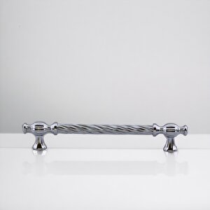 Burma Metal Gümüş Kulp 160 Mm Mobilya Çekmece Mutfak Dolabı Dolap Kapak Kulpları Kulb Kulpu 16 Cm