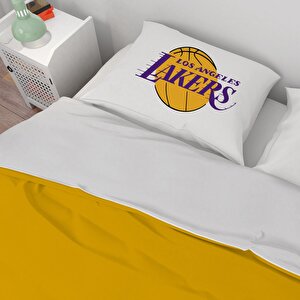 lakers Bryant 24 Temalı Baskılı Çift Kişilik Nevresim Takımı