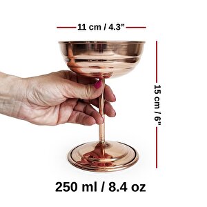 Shark Anatolia Zo-martini Bakır Kadeh