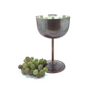 Shark Anatolia Vino Antik Bakır Kadeh