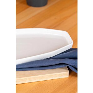 Hexagon Art 40 Cm Oval Kayık Tabak 2 Adet Bhm-05361
