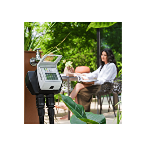 Claber 8498 Dual Myaquasolar İki Çıkışlı Otomatik Su Zamanlayıcı