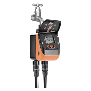 Claber 8410 Aquadue Duplo Evolution İki Çıkışlı Sulama Zamanlayıcı