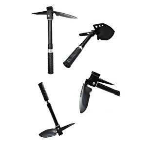 Kamp Küreği, Katlanır Multi Çelik Kürek, Çekiç, Çapa, Multitools Katlanır Kürek