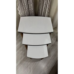 Lüx 3lü Zigon Sehpa