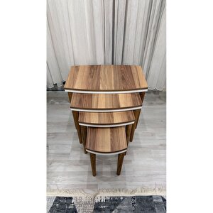 4’lü Lüx Zigon Sehpa