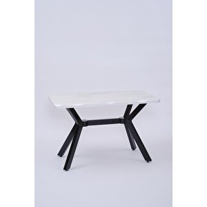 Kütük Beta Mdf Lak Mutfak Masa Sandalye Takımı 70x120