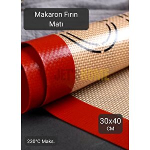 Silikon Mat Makaron Yapıcı Mat Pişirici Mat Fırın Matı Silpat 40*30 Cm