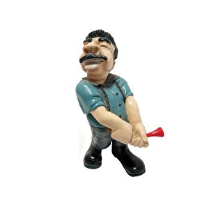 Golf Oynayan Adam Set , El Yapimi Bi̇blo,dekorati̇f Fi̇gür,hedi̇yeli̇k Eşya