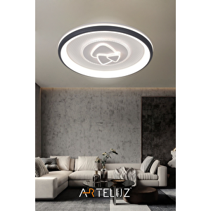 Üçgen Model Modern Plafonyer Avi̇ze (50 Cm, 3 Renk Işık)