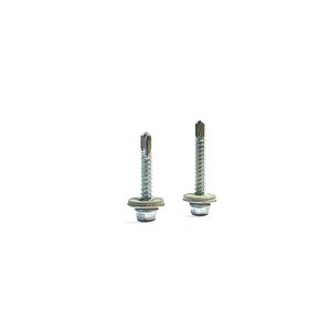 Çatı Trapez Vidası Din 7504k Altıköşe Pul Başlı Matkap Uçlu 4.8x16 Mm 25 Adet
