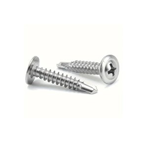Pul Başlı (rysb) Matkap Uçlu Sac Vidası 3.9x16 Mm 100 Adet