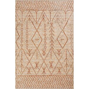 Cool Halı Private Krem Eskitme Vintage Halı Etnik Otantik Dokuma Şönil Halı Yıkanabilir Salon Halısı