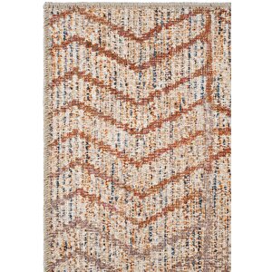 Cool Halı Private Krem Eskitme Vintage Halı Etnik Otantik Dokuma Şönil Halı Yıkanabilir Salon Halısı