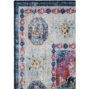 Private Renkli Eskitme Vintage Halı Etnik Desen Dokuma Şönil Halı Yıkanabilir Salon Halısı 75x300 cm