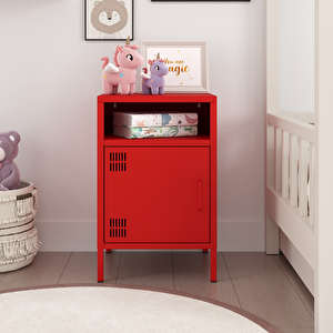 Pera Komodin Açık Raflı 41,5 X 40 X 64,50 cm Ral 3020