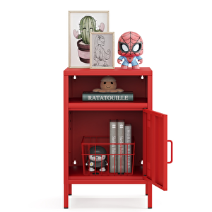 Pera Komodin Açık Raflı 41,5 X 40 X 64,50 cm