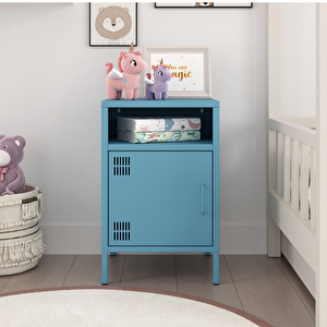 Pera Komodin Açık Raflı 41,5 X 40 X 64,50 cm Ral 5024