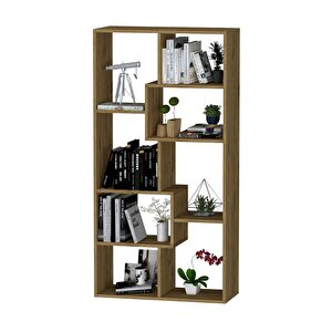 Zebra Dekoratif Kitaplık Çam