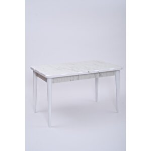 Yakamoz Polo Mdf Lak Panel Mutfak Masa Sandalye Takımı 80x130