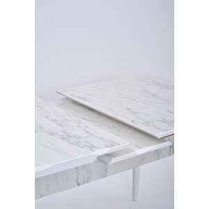 Yakamoz Polo Mdf Lak Panel Mutfak Masa Sandalye Takımı 80x130