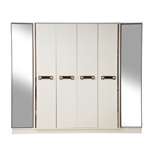 Delüx Mdf 6 Kapakli Dolap