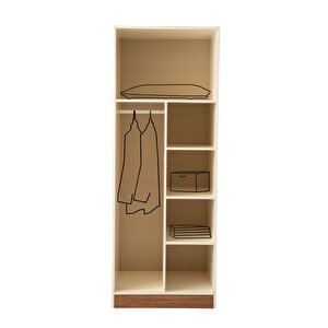 Zen Mdf 2 Kapili Dolap