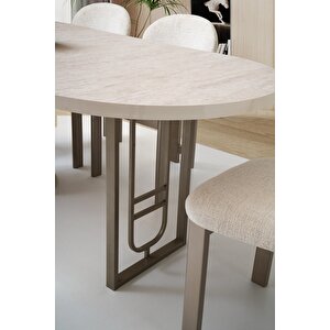 Zen Mdf Masa + 6 Sandalye